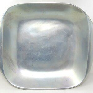 Nambe Serving Dish Deep Plate Bowl 515 Mid Century Made NM USA Vintage